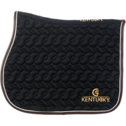 Kentucky Horsewear Kentucky Schabracke Navy/White/Brown Warmblut -Reitsportbedarf Verkäufe productkentucky 42506 01.f1e911