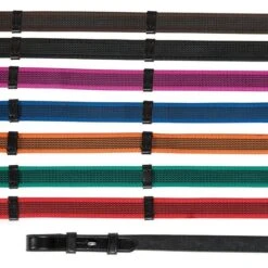 Aviemore Zügel Rubber Grip Schwarz/Blau