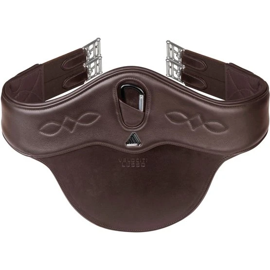 Velociti By Shires Sattelgurt Lusso Mit Stollenschutz Havanna 3 Velociti By Shires Sattelgurt Lusso Mit Stollenschutz Havanna