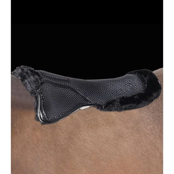 Waldhausen Gelpad Mit Kunstschaffell Schwarz 4 Waldhausen Gelpad Mit Kunstschaffell Schwarz – Bild 2