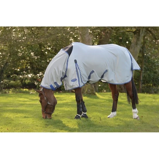 Weatherbeeta Comfitec Airflow II Combo Neck Grau/Blau/Grau 4 Weatherbeeta Comfitec Airflow II Combo Neck Grau/Blau/Grau – Bild 2