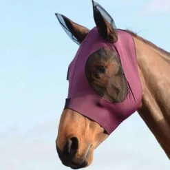 Weatherbeeta Fliegenmaske Stretch Bug Eye Saver Mit Ohren Grau/Schwarz -Reitsportbedarf Verkäufe wb 819111 wb stretch bug eye saver image lifestyle.37001d 5