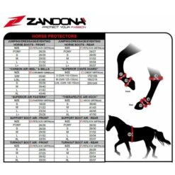 Zandona Body Bandage Superior Chafe Guard Evo Schwarz -Reitsportbedarf Verkäufe za zandona size chart 2019.50c578